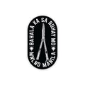 Balisong - 3 inch sticker