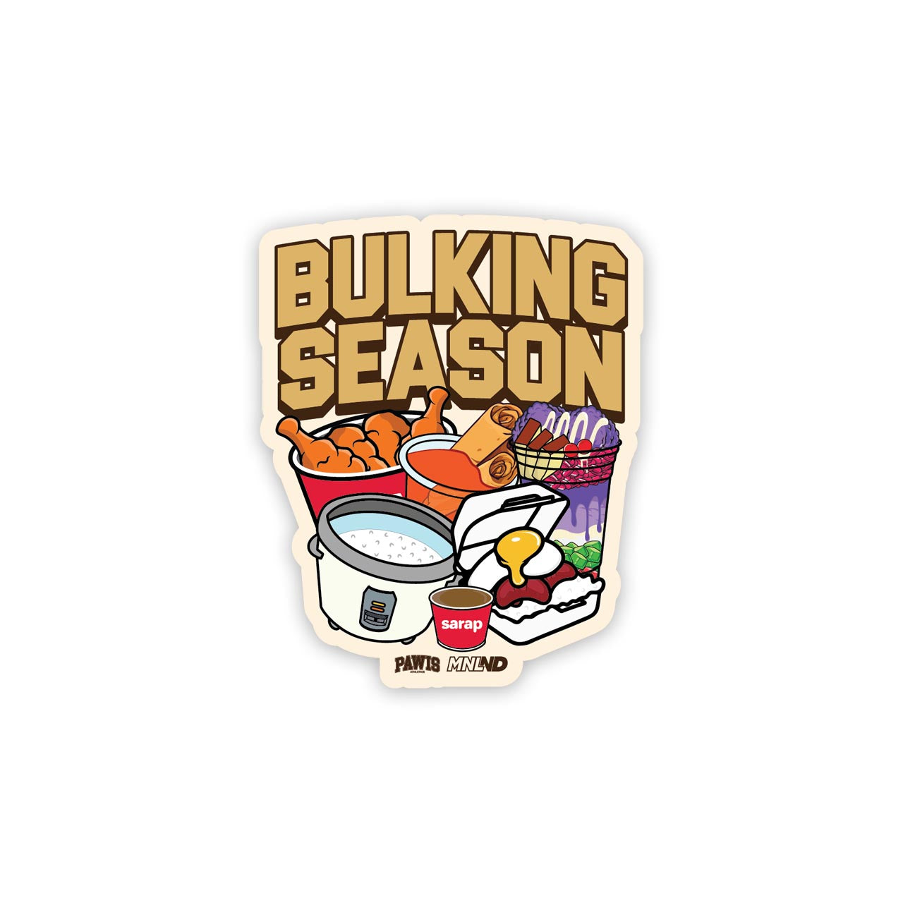 Bulking Season - 3 inch sticker