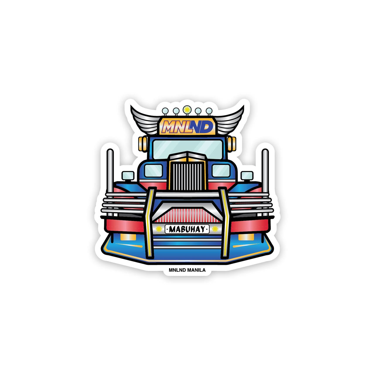Jeepney - 3 inch sticker