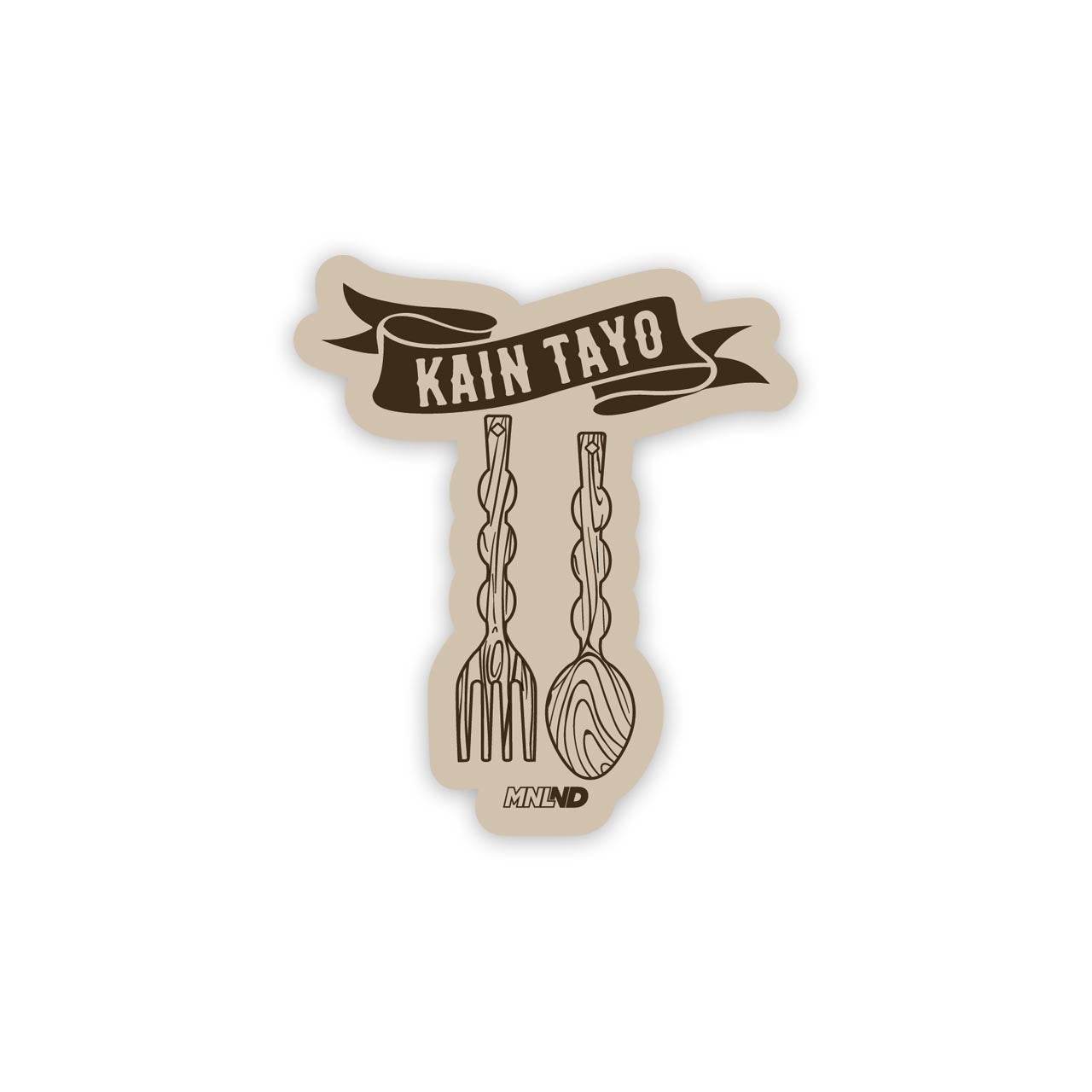 Kain Tayo - 3 inch sticker