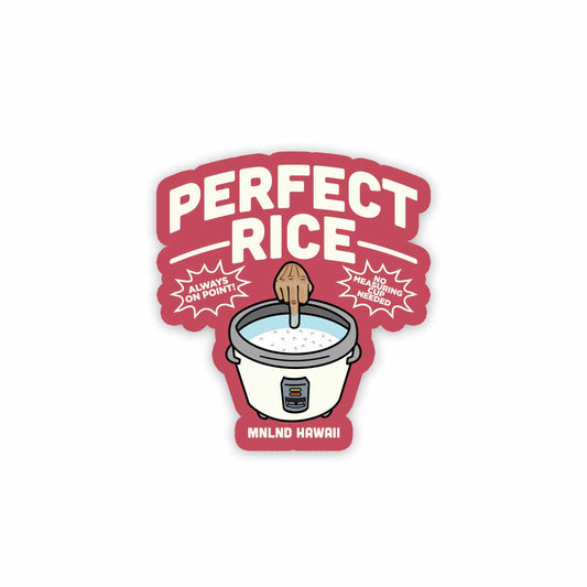 Perfect Rice - 3 inch decal