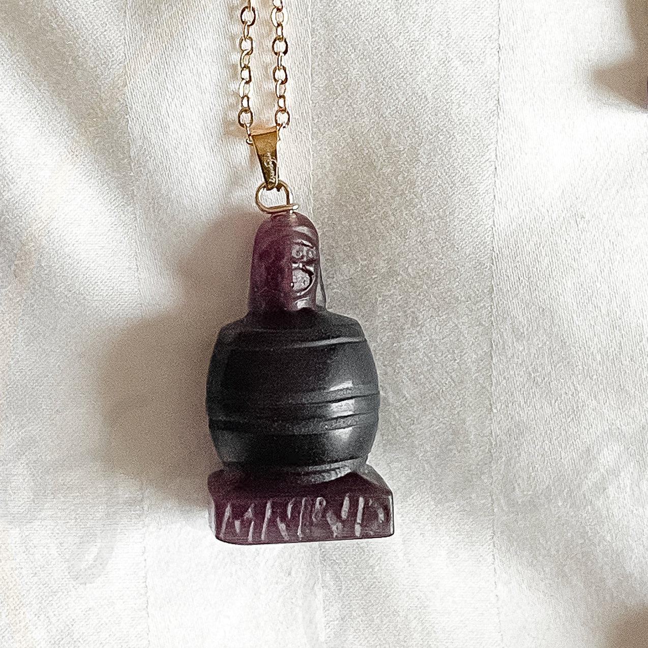 Barrel Man Necklace - Ube