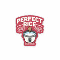 Perfect Rice - 3 inch sticker
