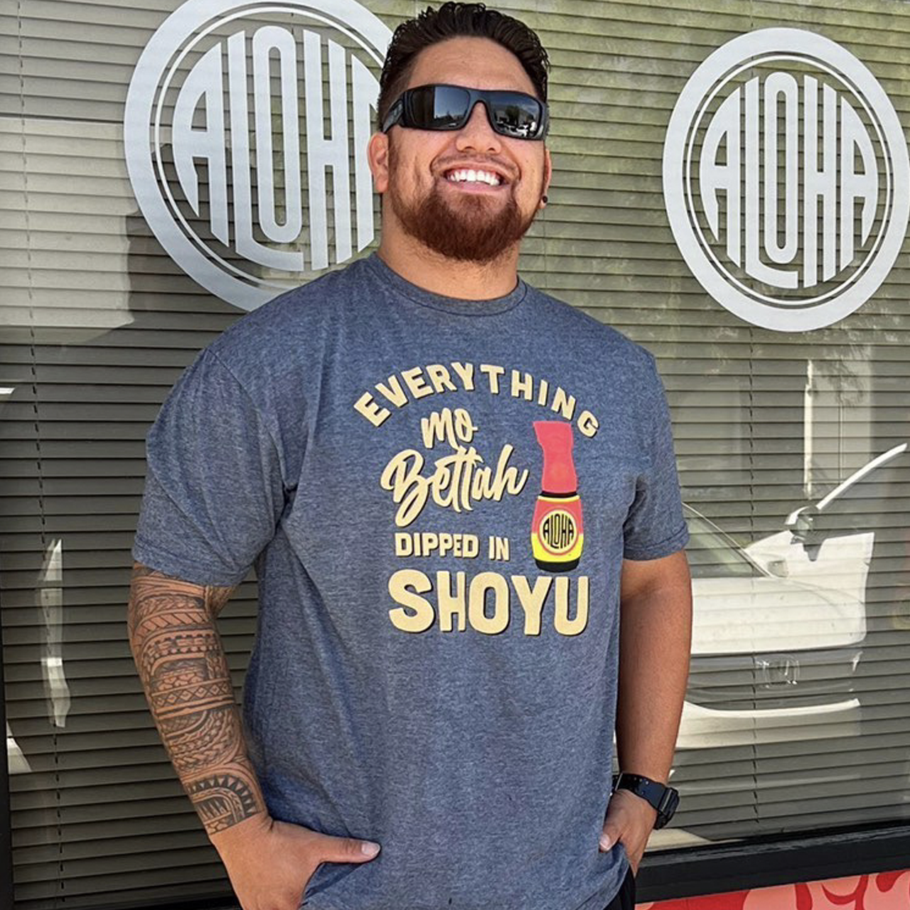 Dipped in Shoyu - MNLND Hawaii x Aloha Shoyu Collab Tee