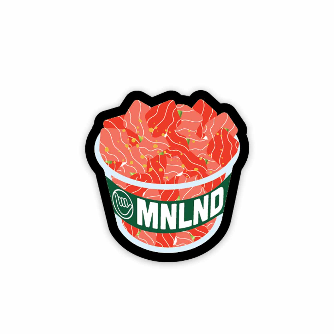 Poke Bowl - 3 inch sticker